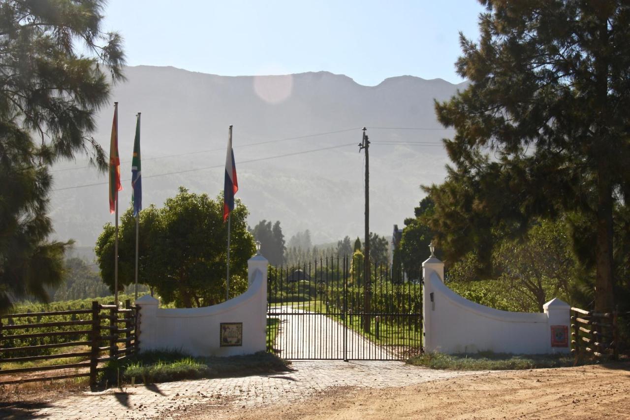 Calais Wine Estate Guest House Paarl Eksteriør bilde